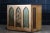 19th Century English Decorative Painted Chapel Cupboard For Sale - Image 3 of 12