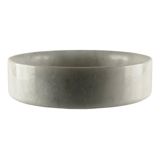 Vintage Carrara Marble Centerpiece Stand by Angelo Mangiarotti, 1970s For Sale