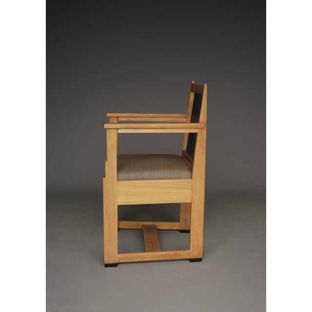 Wood Art Deco Armchairs by Cor Alons for Winterkamp & van Putten, 1920s, Set of 2 For Sale - Image 7 of 16