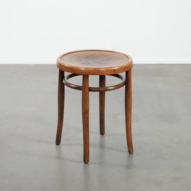 Antique Bentwood Stool, 1890s For Sale - Image 12 of 12