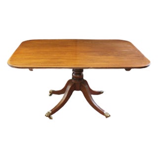 C. 1800 English George III Tilt-Top Breakfast Table For Sale