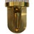 Art Deco wall sconces crafted from gilt brass with clear blown glass rods. Originally known as theater sconces, these...