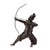 19th Century Japanese Bronze Figure of Samurai Archer, 1800s For Sale - Image 5 of 8