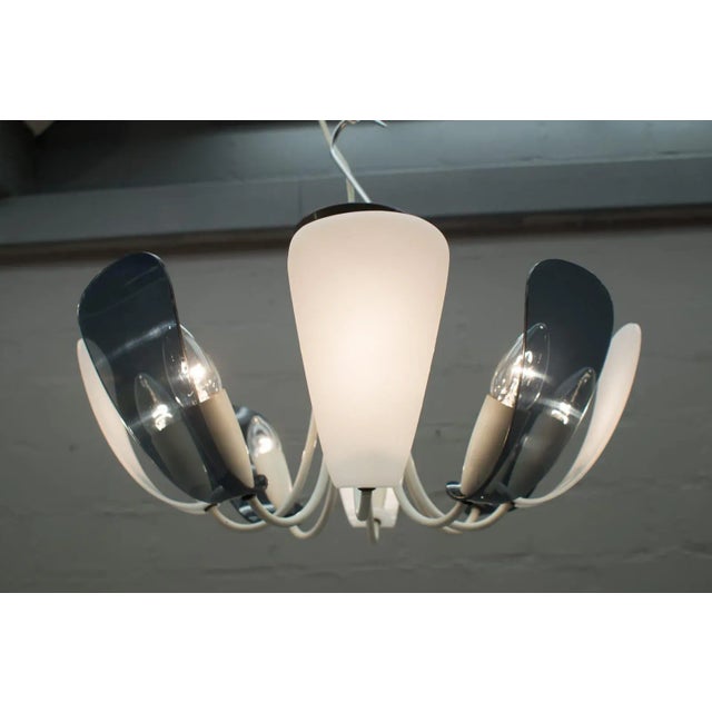 Acrylic Glass and Brass Sputnik Lamp, 1950s For Sale - Image 6 of 11