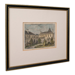 Antique Surgeon Square Picture, Edinburgh, Art, Medical Interest, Late Victorian