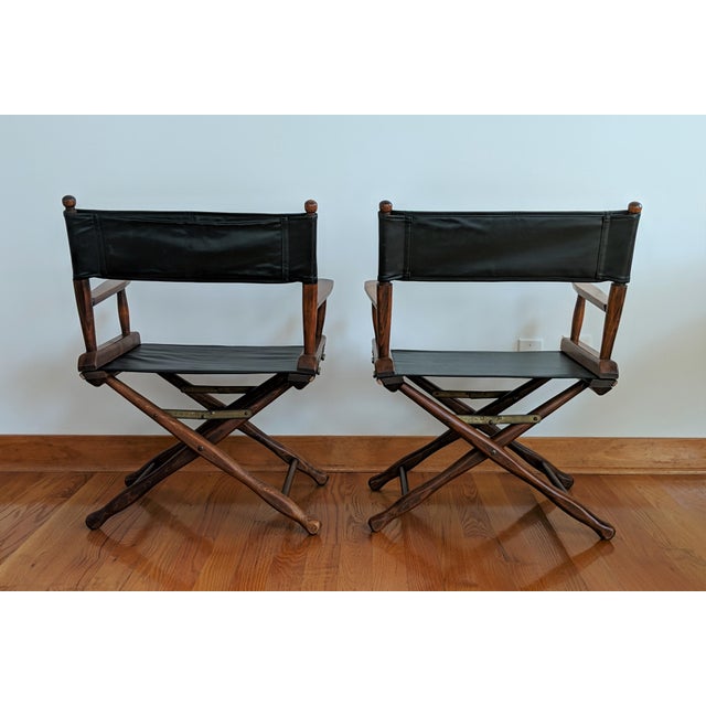 1960s Vintage Gold Medal Furniture Co. Director's Chairs A Pair