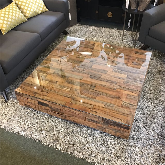 Unique Reclaimed Railroad Tie Coffee Table Chairish