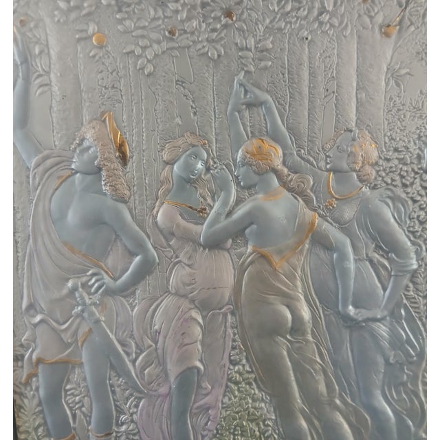 Traditional Late 20th Century Sterling Silver Relief of Botticelli's La Primavera Magnificent For Sale - Image 3 of 9