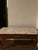 1920s Traditional Cherry Wood and Marble Coffee Table For Sale - Image 4 of 6