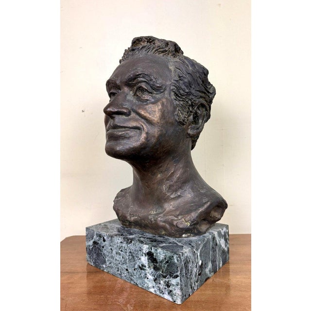 1980s Unkwon, Bronze on a Terrace, 1980s, Bronze For Sale - Image 5 of 7