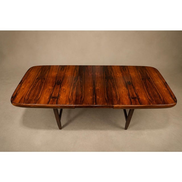 Brazilian Mid-Century Modern Extendable Dining Table in Rosewood, Loher, 1960s For Sale - Image 17 of 18