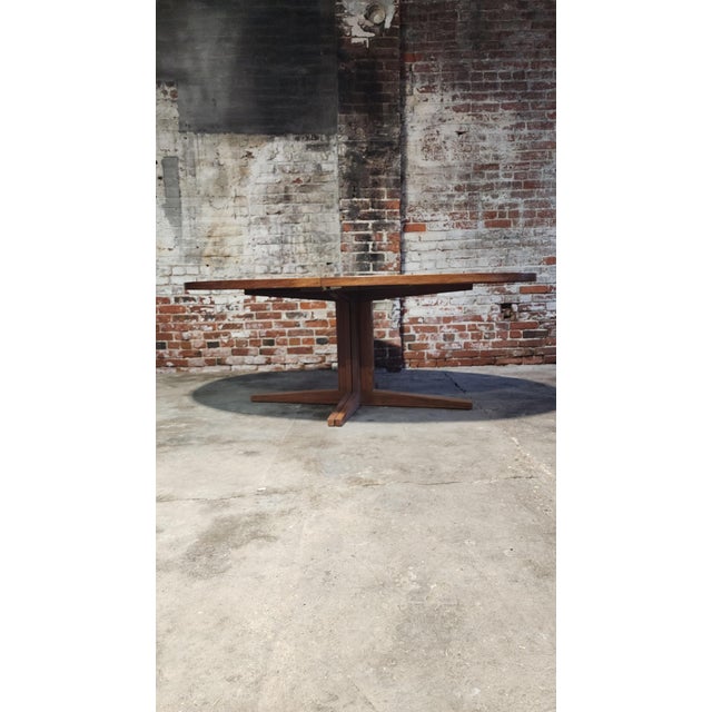 Rosewood Dining Table by John Mortensen, Denmark, 1960s For Sale In Philadelphia - Image 6 of 11