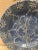 Victorian 19th Century English Majolica Blue Leaves Plate For Sale - Image 3 of 6
