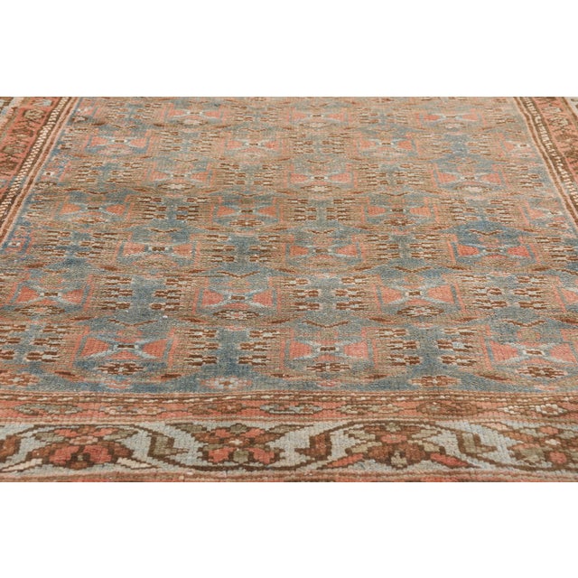 Late 19th Century Late 19th Century Persian Hamadan Rug, 04'02 X 06'04 For Sale - Image 5 of 10