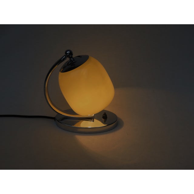 Metal Art Deco Chrome-Plated Table Lamp from WMF Ikora, 1920s For Sale - Image 7 of 15