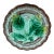 Majolica Chesnut Leaf Plate Villeroy & Boch, Circa 1890 For Sale