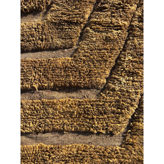 Moroccan Mrirt Beni Ouarain Wool Rug, 1990 For Sale - Image 4 of 9