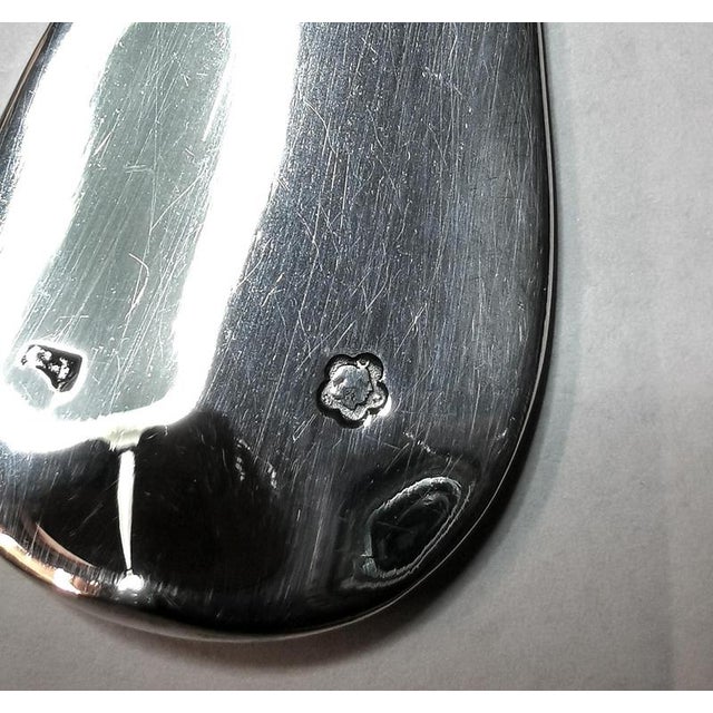 Silver Art Nouveau Silver Cutlery Set for 12 in Display Case, Austria-Hungary, 1890s, Set of 112 For Sale - Image 8 of 10