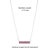 2.81 Ct Double Row Ruby Bar Necklace Pendant in Sterling Silver - Caratandher For Sale - Image 13 of 15