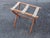 Mid 20th Century Vintage Wooden Vintage Scheibe Style Folding Luggage Rack Stand For Sale - Image 5 of 12