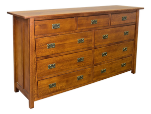 Mission 9 Drawer Dresser - Michael's Cherry (Mc-A)
