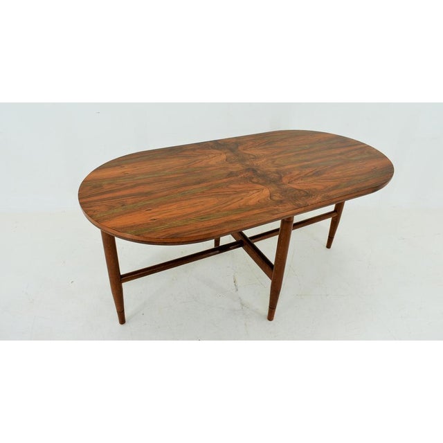 Beech Dining Table, Czechoslovakia, 1960s For Sale - Image 11 of 18