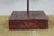 Brown Vintage Indo Persian Carved Wood Ram Head Bust Sculpture on Stand 18" For Sale - Image 8 of 16