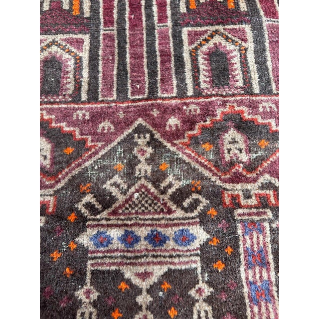 Mid-Century Tribal Baluch Rug from Bobyrugs, 1960s For Sale - Image 9 of 18