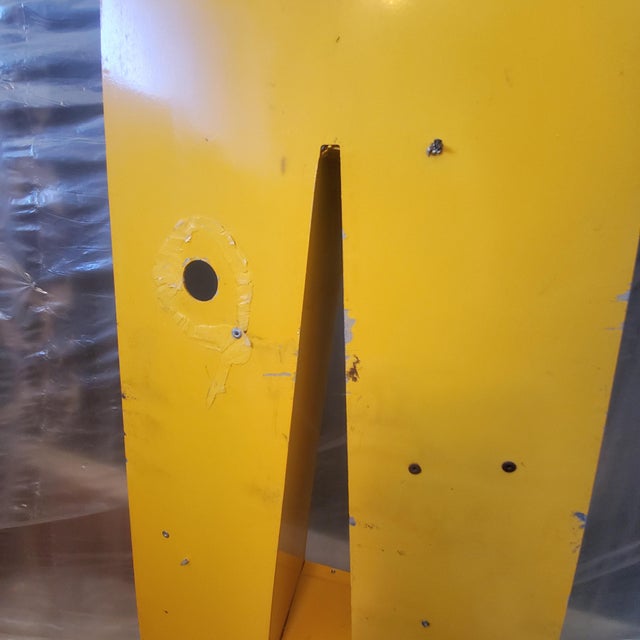 Vintage 38" Architectural Salvage Sign Letter "A" From a Dallas Children's Hospital For Sale - Image 4 of 9