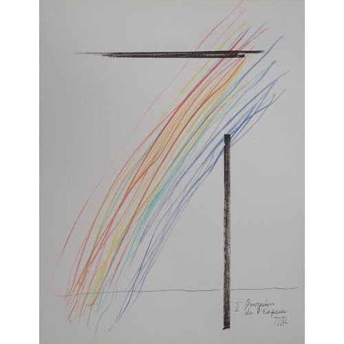 Man Ray, Space Invasion, Lithograph For Sale - Image 6 of 6