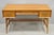 West Elm Williams Sonoma Mid Century Modern Acacia Teak Wood Style Writing Desk (B). Circa 21st Century, Pre-owned....