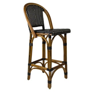 French Bistro Style Stools - A Pair For Sale