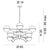 Fabio Ltd 21st Century Globo Chandelier by Fabio LTD For Sale - Image 4 of 4