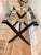 Folding Luggage Rack With Floral Jacquard Straps For Sale - Image 4 of 6