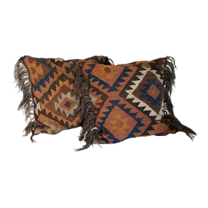 Early 20th Century Kilim Pillows - a Pair