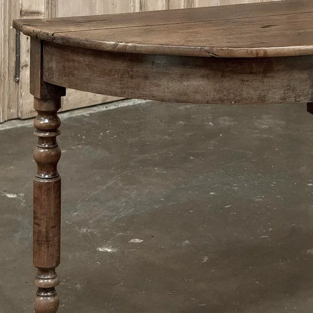 Late 19th Century 19th Century Swedish Demilune Console For Sale - Image 5 of 12