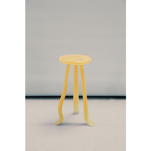 Sunburst Lung 1.0 Side Table in Hand Molded Resin by Szymon Keller For Sale - Image 9 of 18