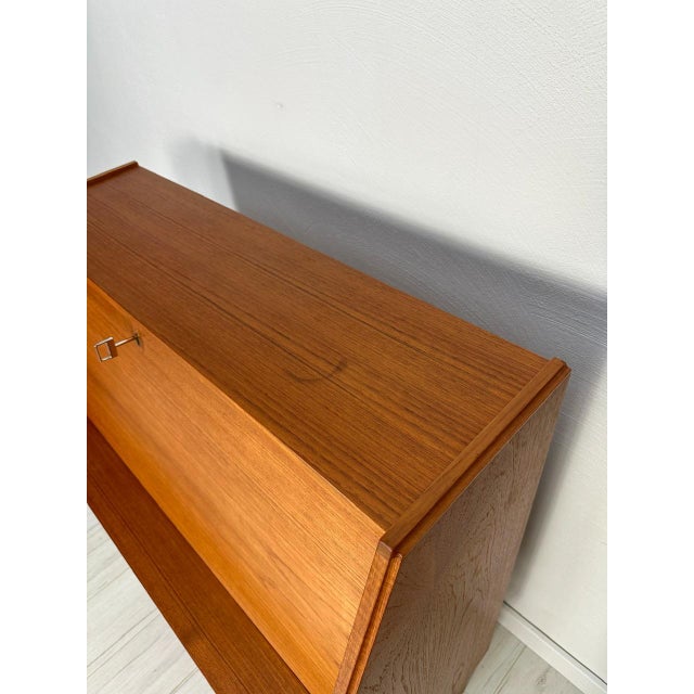 Mid-Century Danish Teak Secretary from Dyrlund, 1960s For Sale - Image 13 of 17