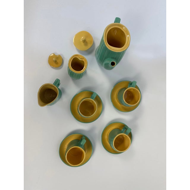 Postmodern Postmodern Coffee Service by Massimo Iosa Ghini for Naj Oleari, 1980s, Set of 11 For Sale - Image 3 of 9
