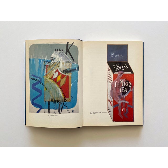 This David Hockney rare vintage 1981 first edition collector's offset lithograph print hardcover Pop Art monograph survey...