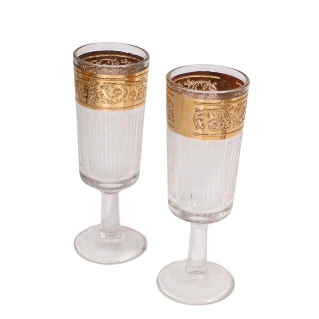 Culver Ltd. Mid 20th Century Set of Mid Century Cuyler Skylyte Barware Glasses - 33 pcs For Sale - Image 4 of 17