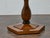 19th Century Biedermeier Round Walnut Pedestal Table With Veneered Starburst Top For Sale - Image 9 of 10