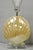 Late 20th Century Late 20th Century Mid Century Modern Iridescent Gold Ceramic Pottery Clam Shell Table Lamp - Pair For Sale - Image 5 of 15