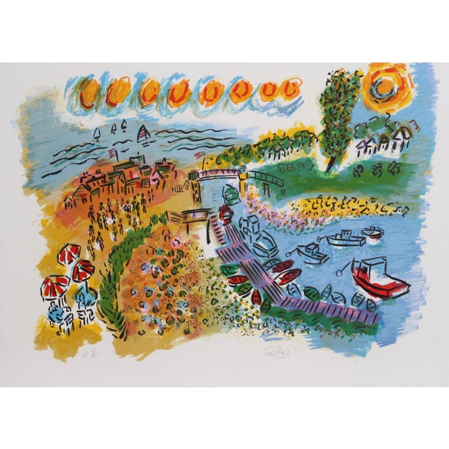 Wayne Ensrud, Potters Point, Lithograph For Sale