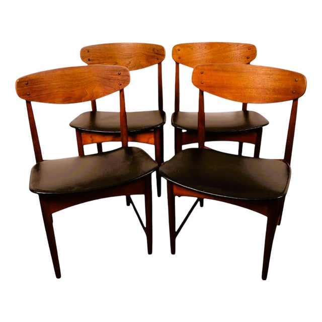 Chairs by Arne Hovmand-Olsen, 1960s, Set of 4 For Sale