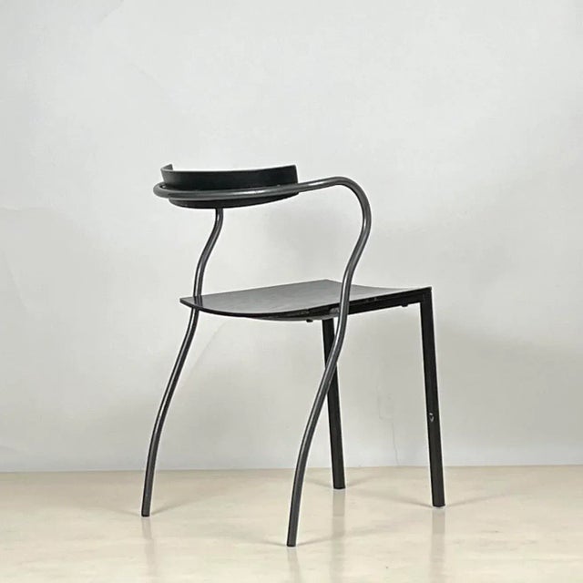 Contemporary Set of 4 Rio Chairs in Style of Pascal Mourgue for Artelano, 1990s For Sale - Image 3 of 12