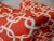 Red & White Geometric Cotton Woven Pillows, a Pair For Sale - Image 4 of 7