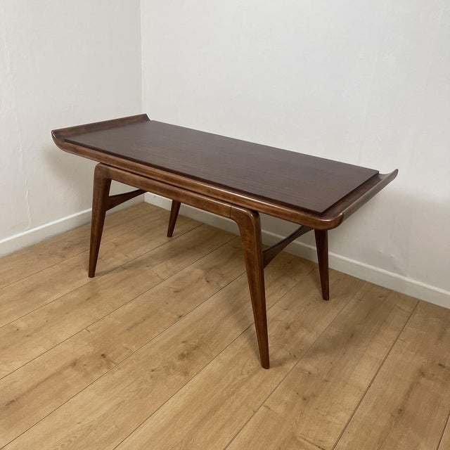 Vintage Scandinavian Danish Teak Coffee Table, 1970s, in Good conditions. Designed 1960 to 1969