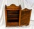 1910s Antique Oak Hanging Medicine Cabinet For Sale - Image 5 of 7