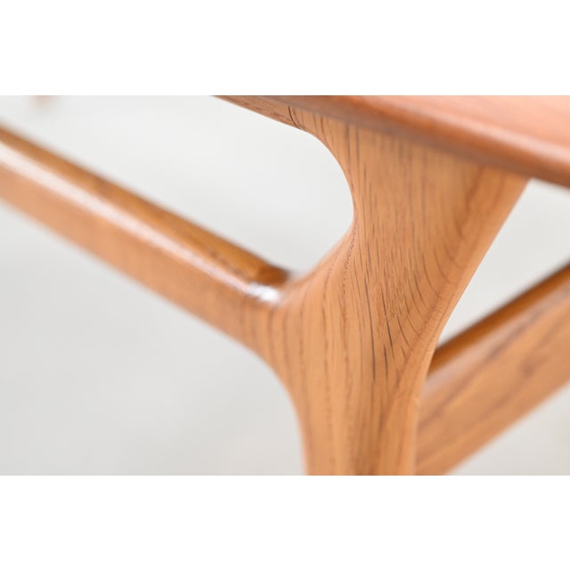 Brown Sculptural Danish Teak Coffee Table by Kurt Østervig for Jason Møbler For Sale - Image 8 of 13